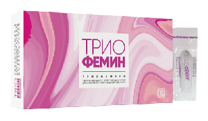 Купить: Триофемин 10 шт крем для интимной гигиены дозированный