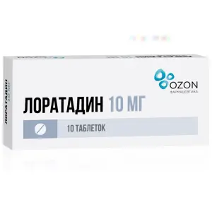 Купить Лоратадин 10 мг 10 шт таблетки