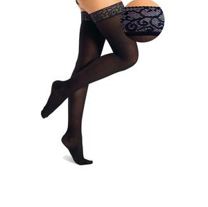 Купить Интекс ИЧЖ-EW чулки для широкого бедра с ажурной силиконовой резинкой 2 размер 1 класс компрессии