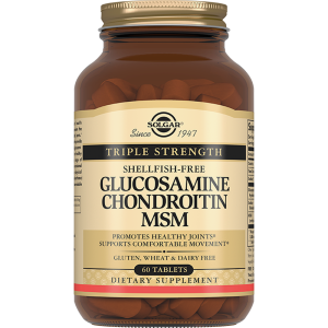 Купить: Solgar Комплекс глюкозамина и хондроитина MCM 60 шт таблетки