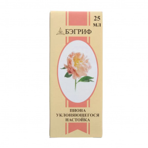 Купить: Пиона Уклоняющегося 25 мл настойка