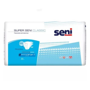 Купить: Seni Super 30 шт подгузники размер XL