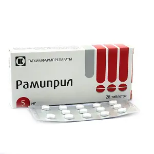 Купить Рамиприл таб 5мг №28