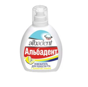Купить: Альбадент 35 мл освежитель для полости рта лимон