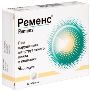 Купить: Ременс 12 шт таблетки подъязычные гомеопатические