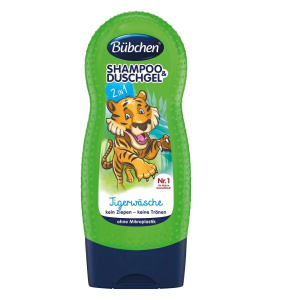 Купить: Bubchen 230 мл шампунь детский и гель для душа 2в1 тигр