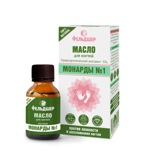 Купить: Фельдшер экстаркт монарды №1 25 мл масло для ногтей