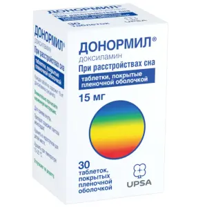 Купить Донормил 15 мг 30 шт таблетки покрытые пленочной оболочкой