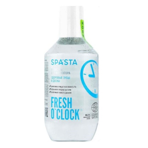 Купить: Spasta Fresh o clock 400 мл жидкость для ирригатора здоровые зубы и десны