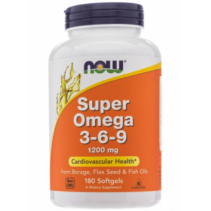 Купить: Now Foods Супер Омега 3-6-9 180 шт капсулы