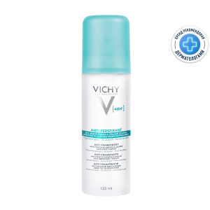 Купить: Vichy 125 мл аэрозоль-антиперспирант против белых и желтых пятен 48 ч