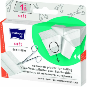 Купить: Пластырь Matopat Soft 6смX0,5м №1