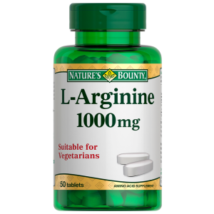 Купить: Nature's Bounty L-Аргинин 1000 мг 50 шт капсулы