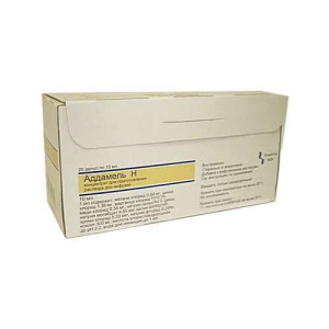 Купить: Аддамель Н 10 мл 20 шт концентрат для приготовления раствора для инфузий ампулы