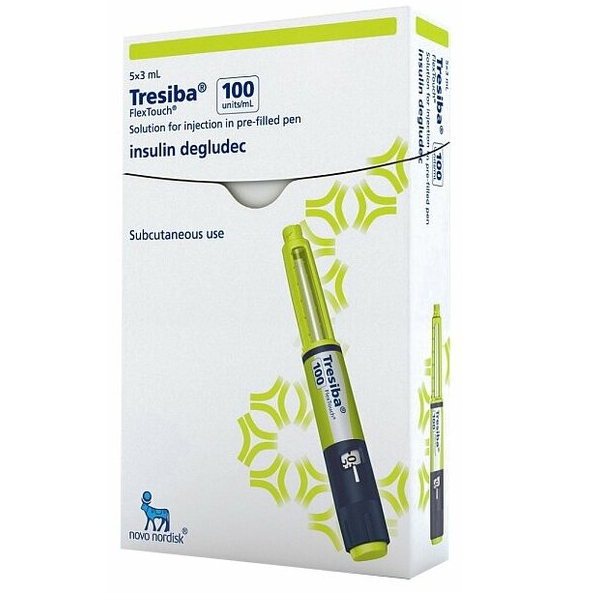 Купить Тресиба ФлексТач шприц-ручка р-р д/п/к введ 3мл №5