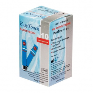 Купить: Easy Touch 5 шт тест-полоски для измерения уровня холестерина