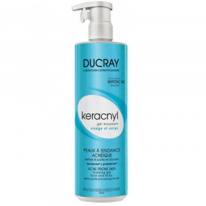 Купить: Ducray Keracnyl 400 мл гель для лица и тела очищающий