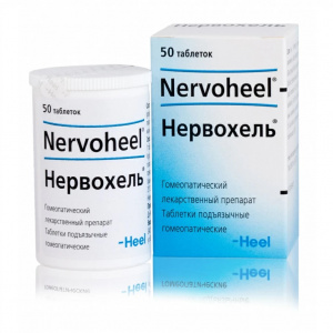 Купить: Нервохель 50 шт таблетки подъязычные гомеопатические