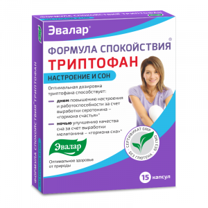 Купить: Формула Спокойствия Триптофан 0,275 г 15 шт капсулы