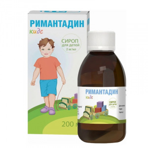 Купить: Римантадин Кидс сироп для детей 2мг/мл фл 100мл