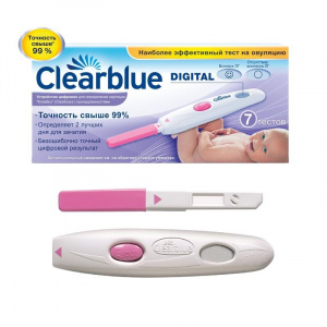 Купить: Clearblue Digital 7 шт тест для определения овуляции