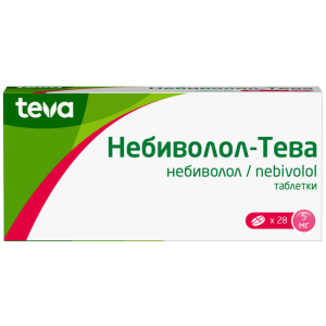 Купить: Небиволол-Тева 5 мг 28 шт таблетки