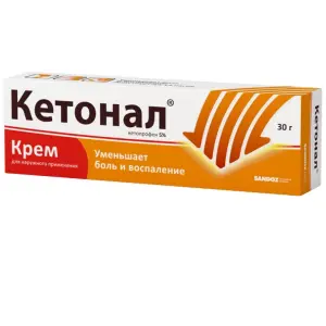 Купить Кетонал 5% 30 г крем для наружного применения