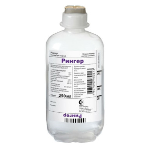 Купить: Рингер 250 мл 10 шт раствор для инфузий