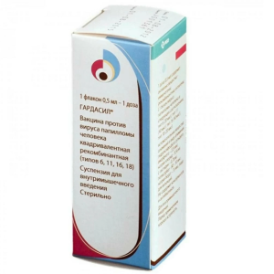 Купить: Гардасил 0,5 мл/доз 0,5 мл суспензия для внутримышечного введения флакон
