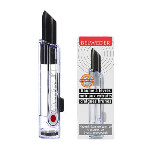 Купить: Belweder бальзам д/губ 4г черный с экстрактом бурых водорослей