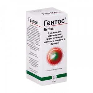 Купить Гентос 50 мл капли для приема внутрь гомеопатические