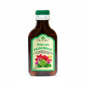 Купить: Mirrolla Репейное масло с касторовым маслом и витаминами А и Е 100 мл