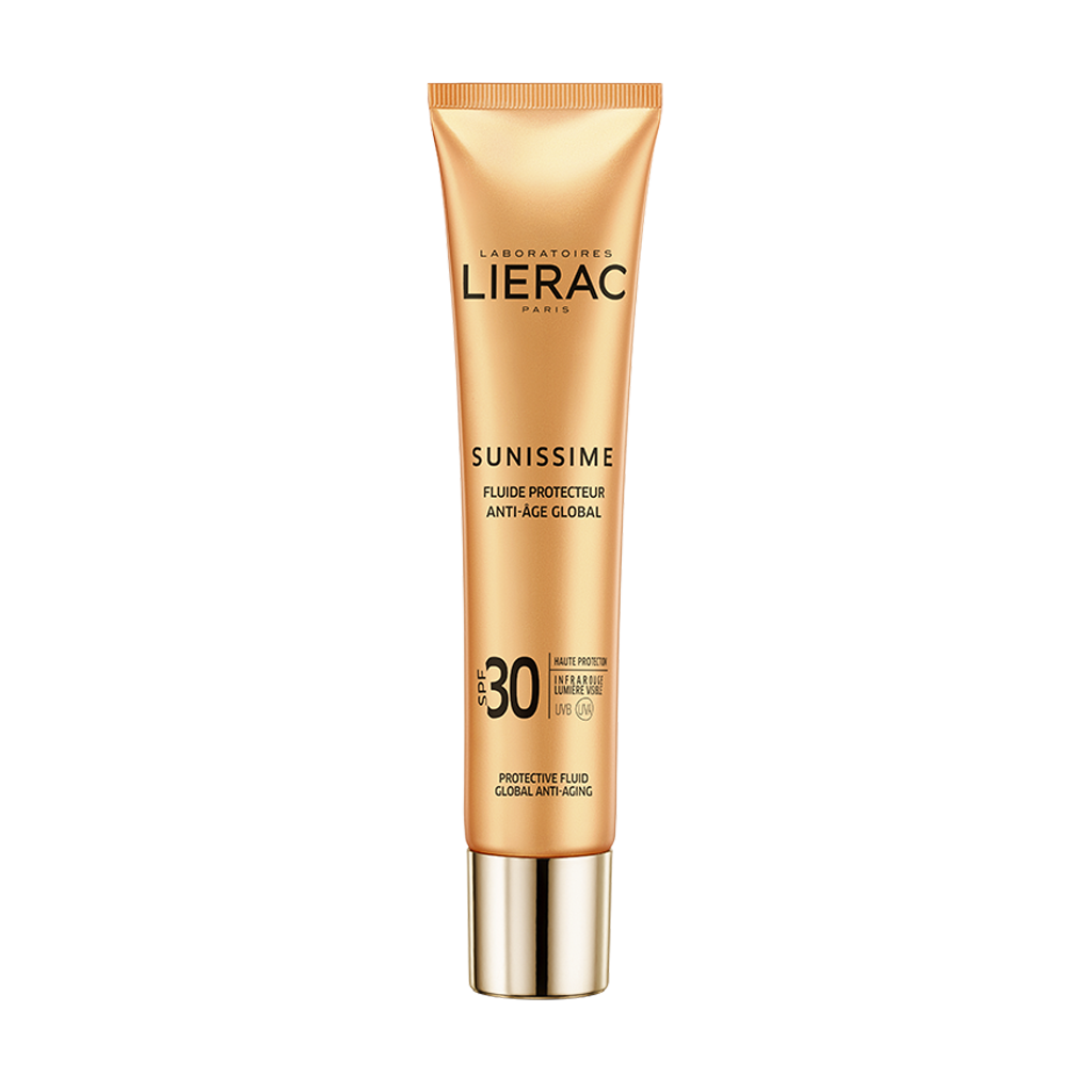 Купить Lierac Sunissime Fluid Global Anti-Aging SPF 30 40 мл флюид солнцезащитный тонизирующий