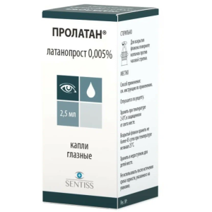 Купить: Пролатан 0,005% 2,5 мл капли глазные