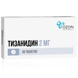 Купить Тизанидин 2 мг 30 шт таблетки