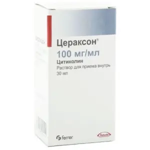 Купить Цераксон 100 мг/мл 30 мл раствор для приема внутрь + шприц дозатор