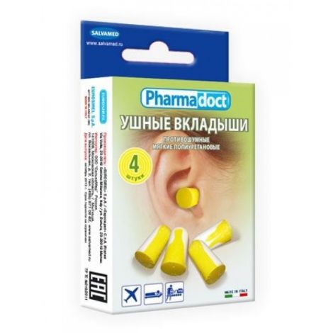 Купить Pharmdoct 4 шт беруши вкладыши противошумные