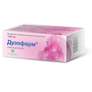 Купить Дузофарм 100 мг 60 шт таблетки покрытые пленочной оболочкой
