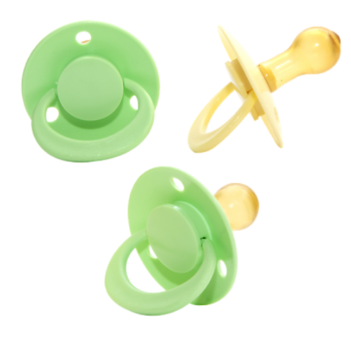 Купить Курносики 2 шт соска-пустышка латексная классическая с изогнутым нагубником 3+