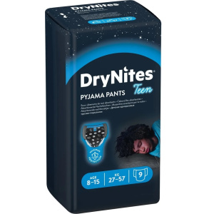 Купить: Huggies DryNites 9 шт трусики-подгузники для мальчиков 8-15 лет 27-57 кг