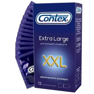 Купить Contex Extra Large 12 шт презервативы увеличенного размера