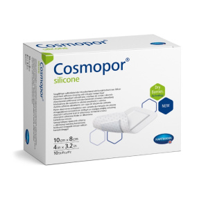 Купить: Cosmopor 8 см x 10 см 10 шт повязка стерильная силиконовая