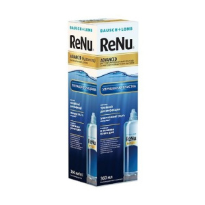 Купить: Renu Advanced 360 мл раствор для контактных линз универсальный для мягких линз