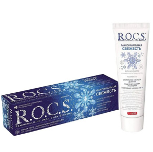 Купить: Rocs 94 г паста зубная максимальная свежесть