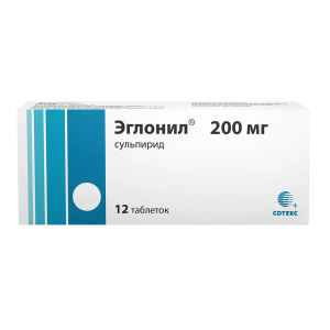 Купить: Эглонил 200 мг 12 шт таблетки