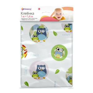 Купить: Клинса Kids клеенка подкладная 1 м x 1,4 м ПВХ покрытие с резинкой