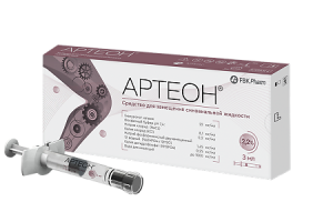 Купить: Артеон 2,2 % 3 мл 1 шт протез синовиальной жидкости