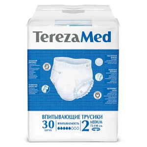 Купить: TerezaMed 30 шт  трусы-подгузники размер М