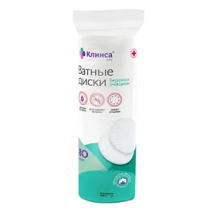 Купить Клинса 80 шт диски ватные