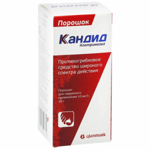 Купить: Кандид 1% 30г 1 шт порошок